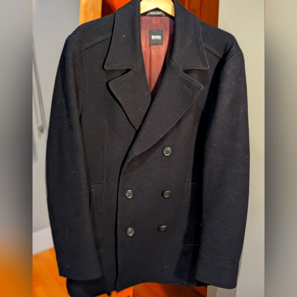 Hugo Boss Wool & Cashmere double breasted Overcoat
